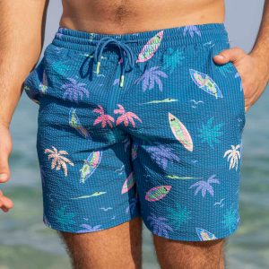 Gator Rays – Stretch Seersucker Hybrid Shorts