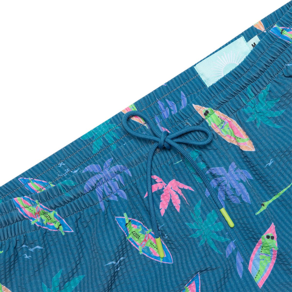 Gator Rays – Stretch Seersucker Hybrid Shorts - Image 3