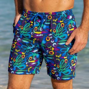 Rad Reef – Stretch Seersucker Hybrid Shorts