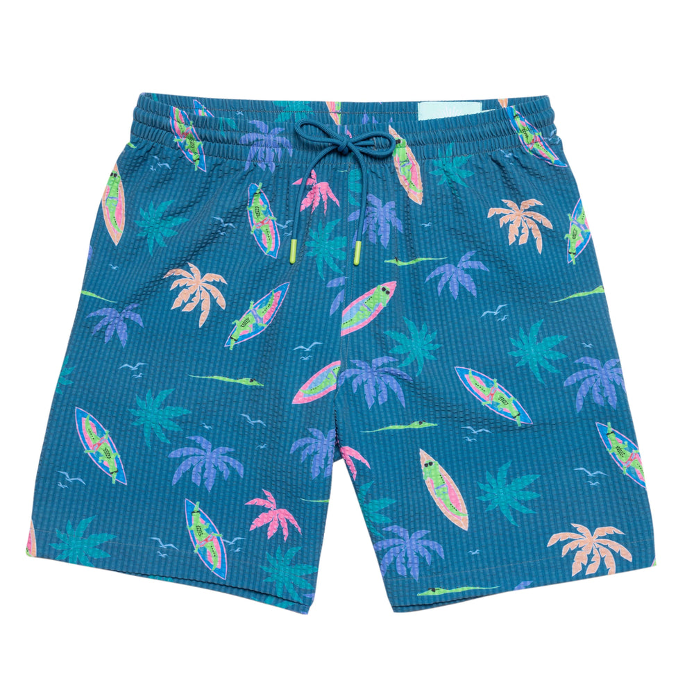 Gator Rays – Stretch Seersucker Hybrid Shorts - Image 2