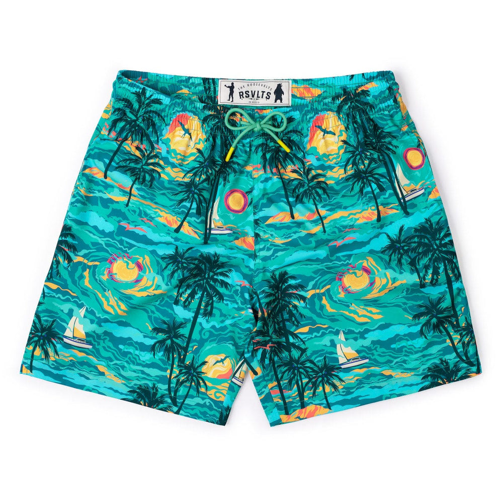 PTO (Palm Tree Oasis) – Hybrid Shorts