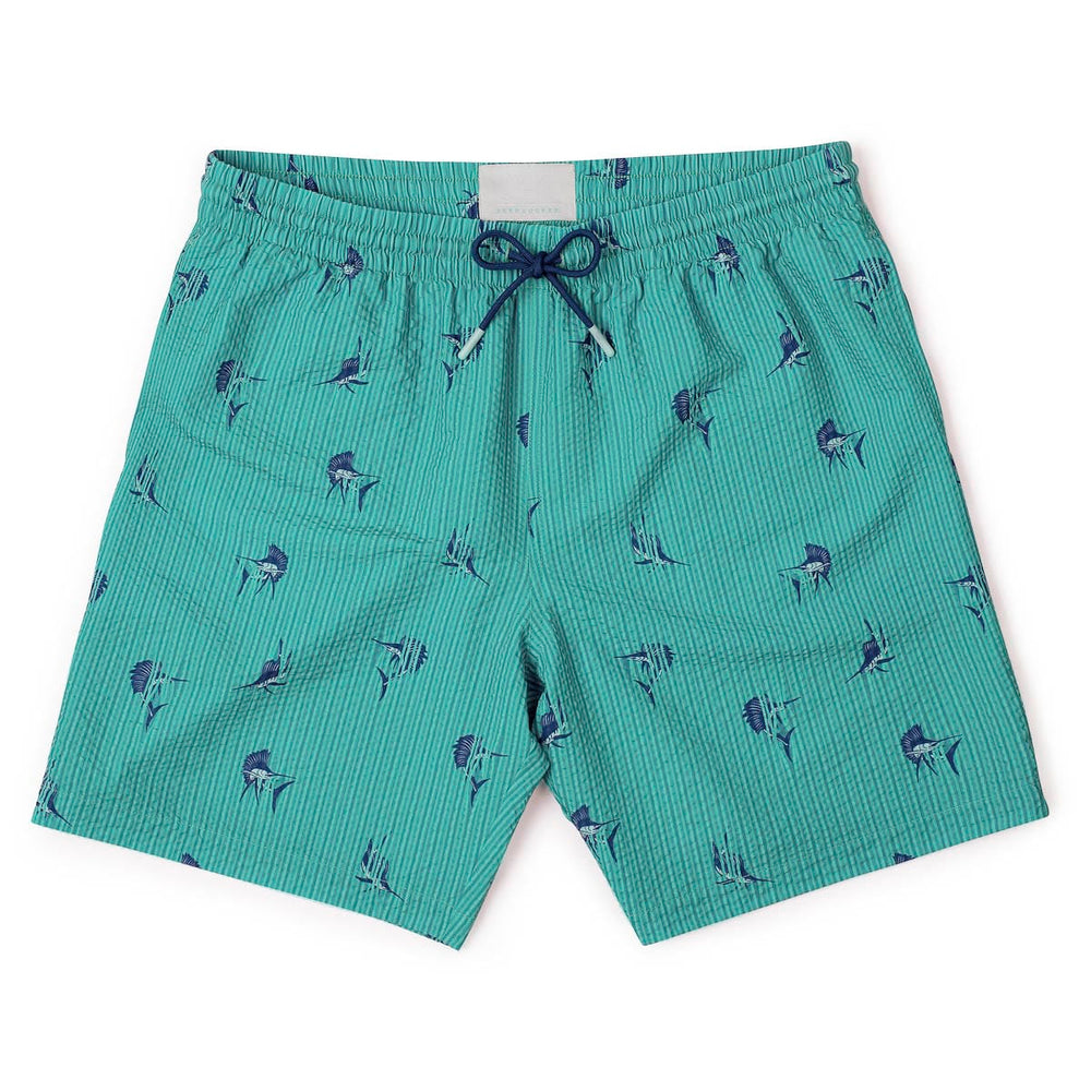 Sailfish – Stretch Seersucker Hybrid Shorts - Image 2