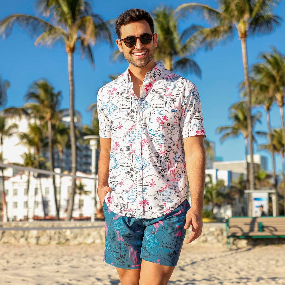 Soleil Beach (Night) – Hybrid Shorts - Image 2