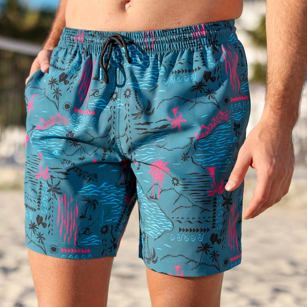 Soleil Beach (Night) – Hybrid Shorts