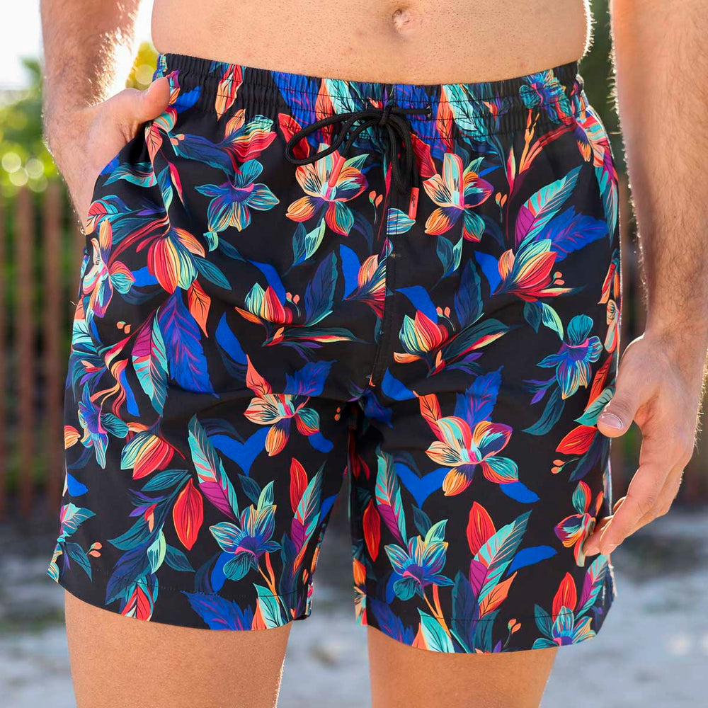 Vibrant Bloom – Hybrid Shorts