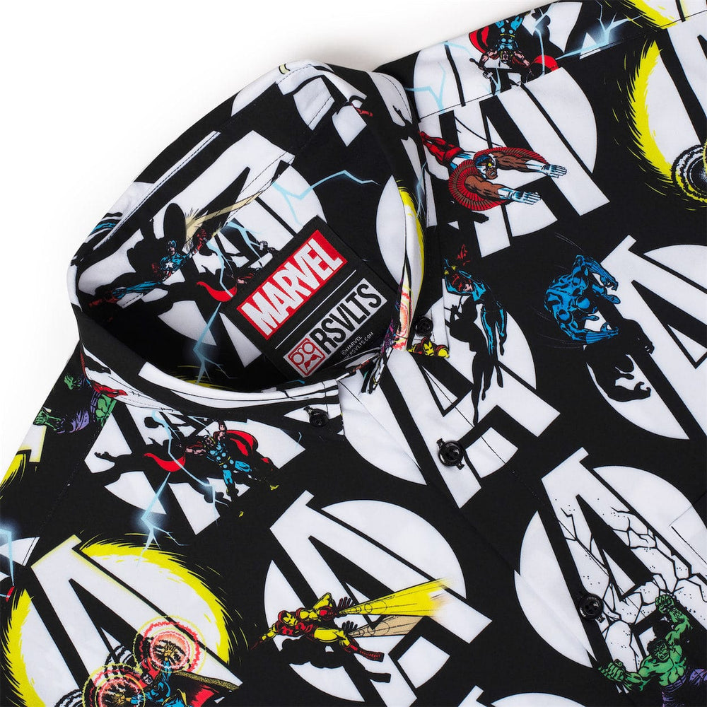 Marvel's Avengers “A Is for Avengers” – KUNUFLEX Short Sleeve Shirt - Image 5