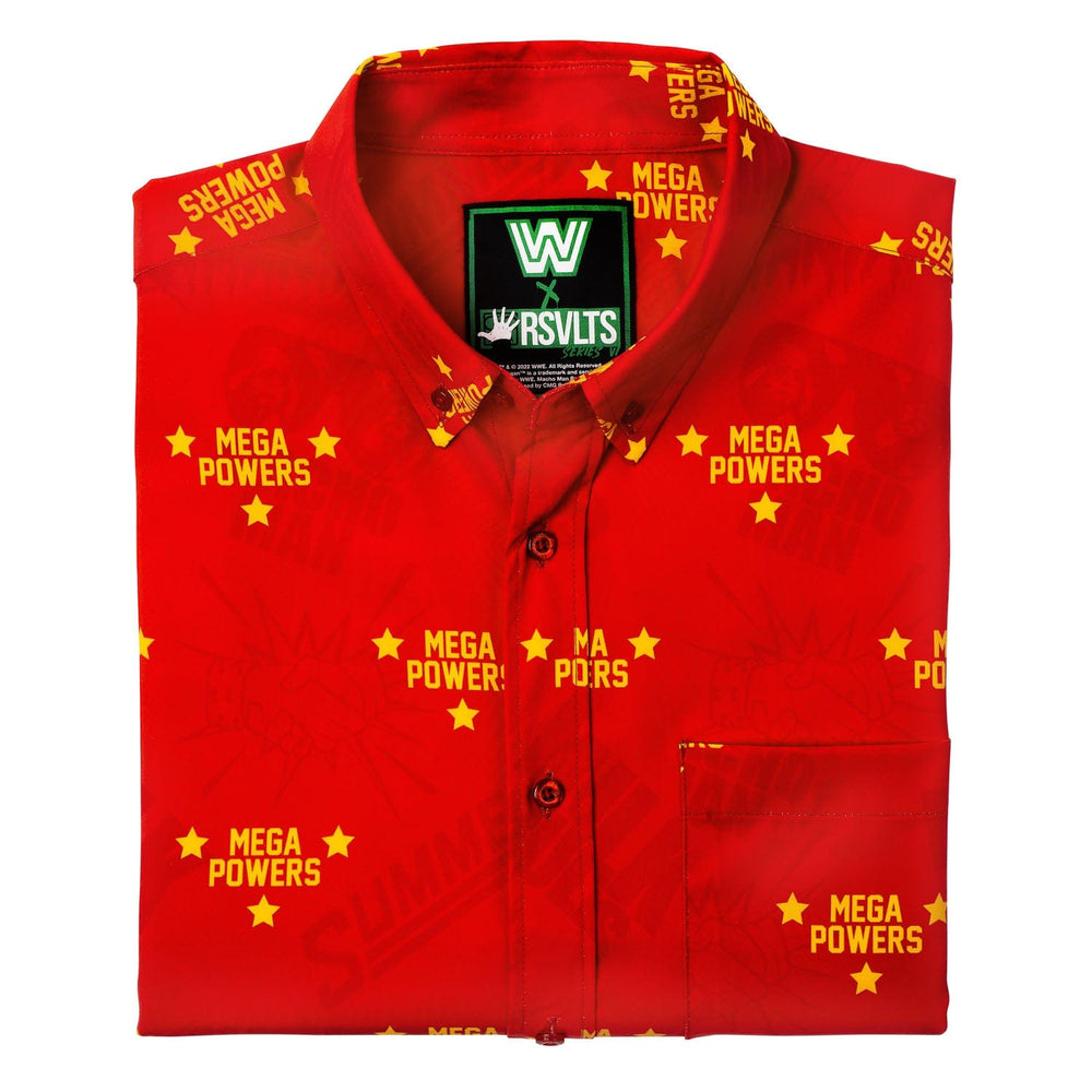 WWE "Mega Powers" – KUNUFLEX Short Sleeve Shirt - Image 8