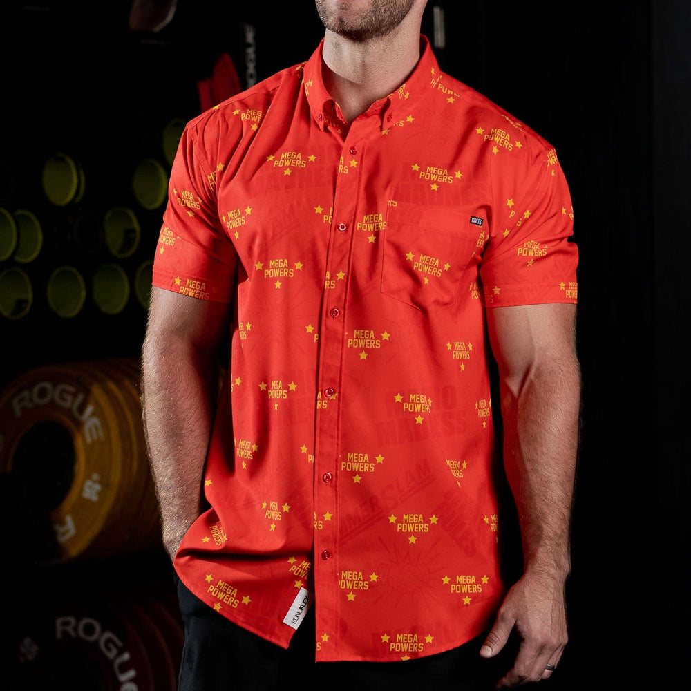 WWE "Mega Powers" – KUNUFLEX Short Sleeve Shirt - Image 3