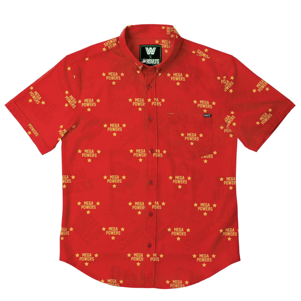 WWE "Mega Powers" – KUNUFLEX Short Sleeve Shirt - Image 4