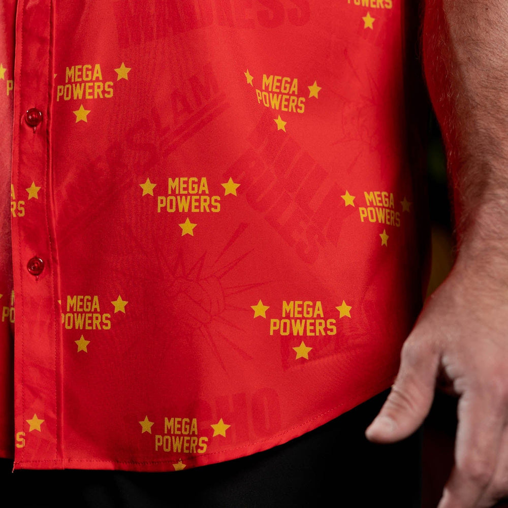 WWE "Mega Powers" – KUNUFLEX Short Sleeve Shirt - Image 7