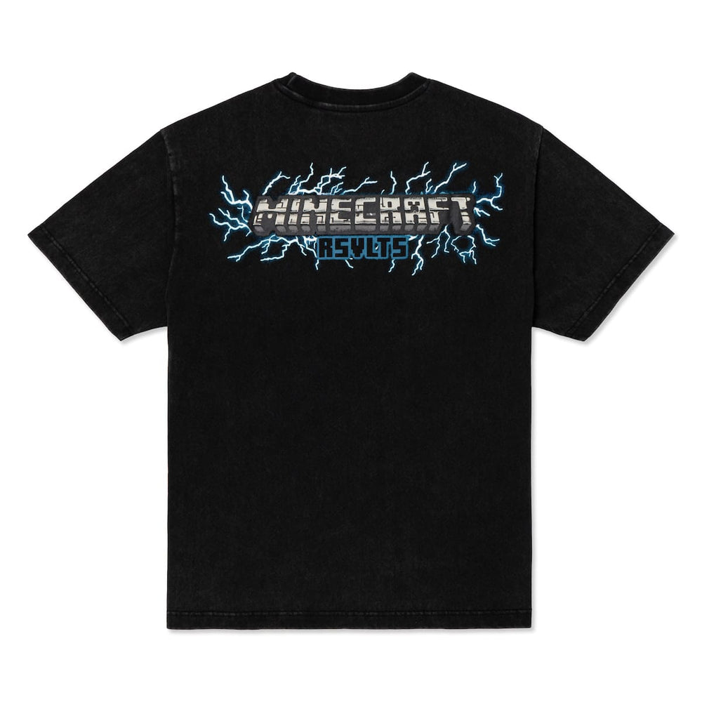Minecraft "Charged and Creeping" – Vintage Crewneck Tee - Image 2