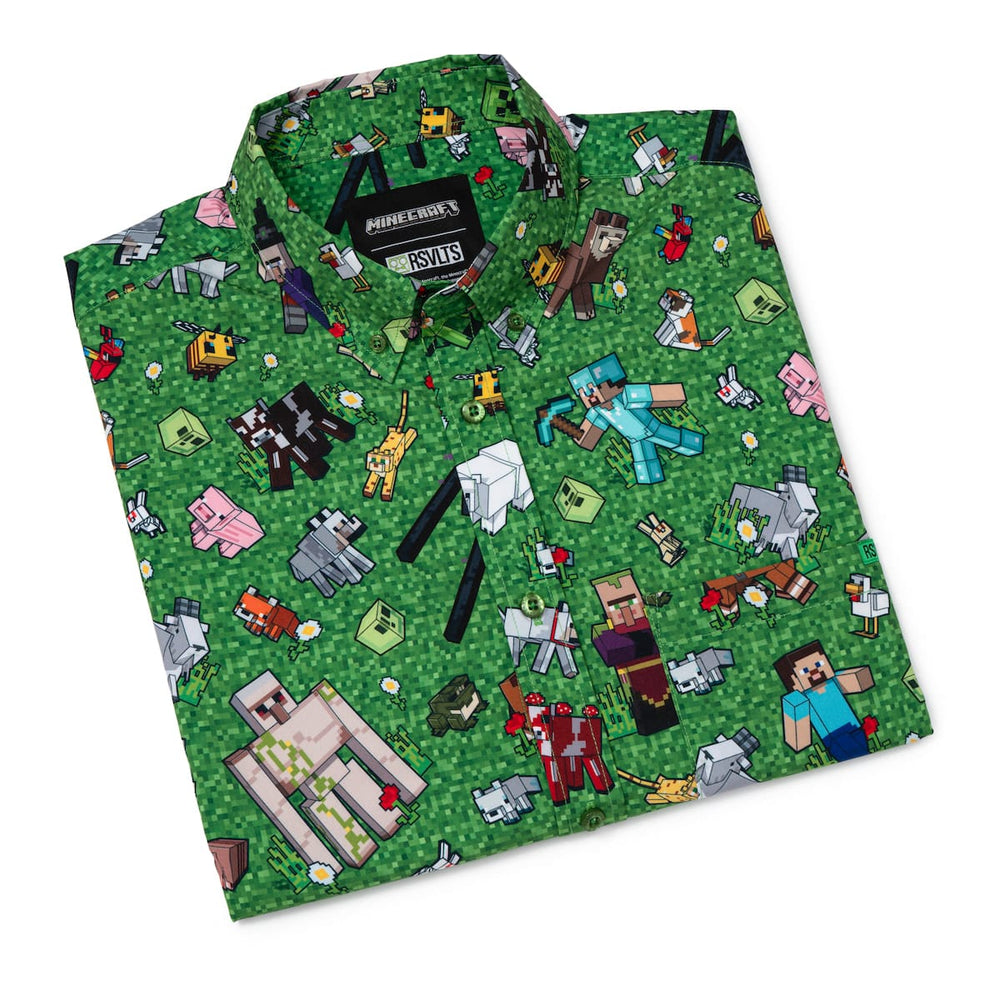 Minecraft "Overworld Odyssey" – KUNUFLEX Short Sleeve Shirt - Image 8