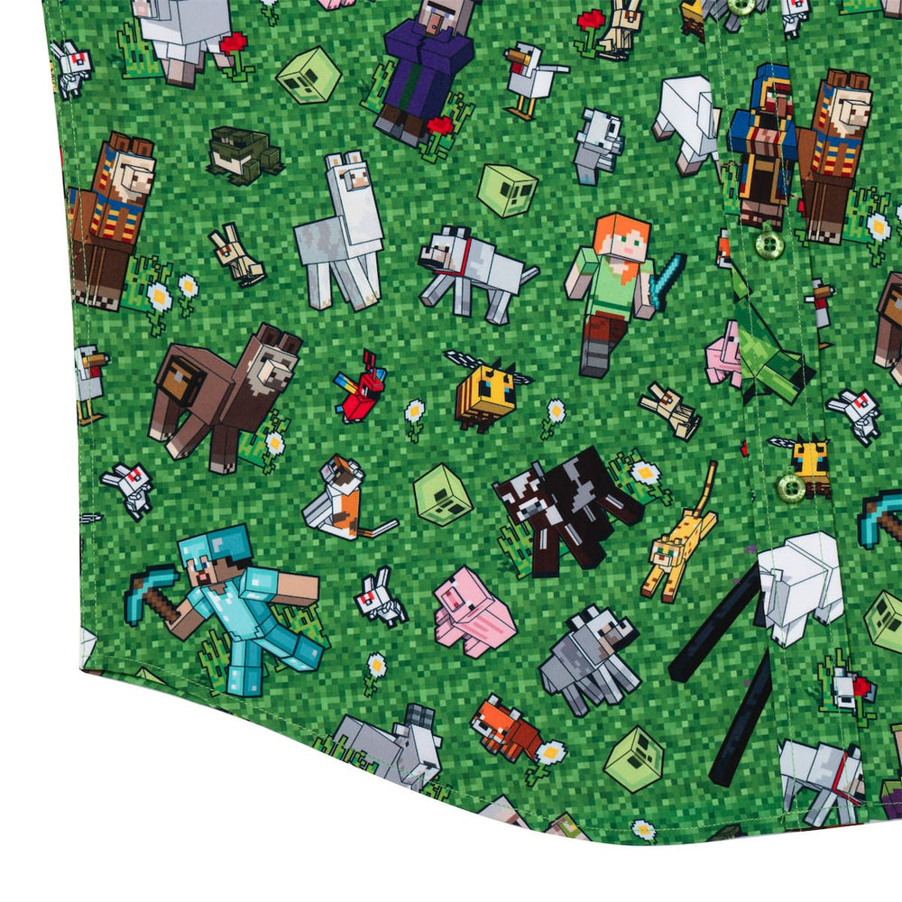 Minecraft "Overworld Odyssey" – KUNUFLEX Short Sleeve Shirt - Image 7