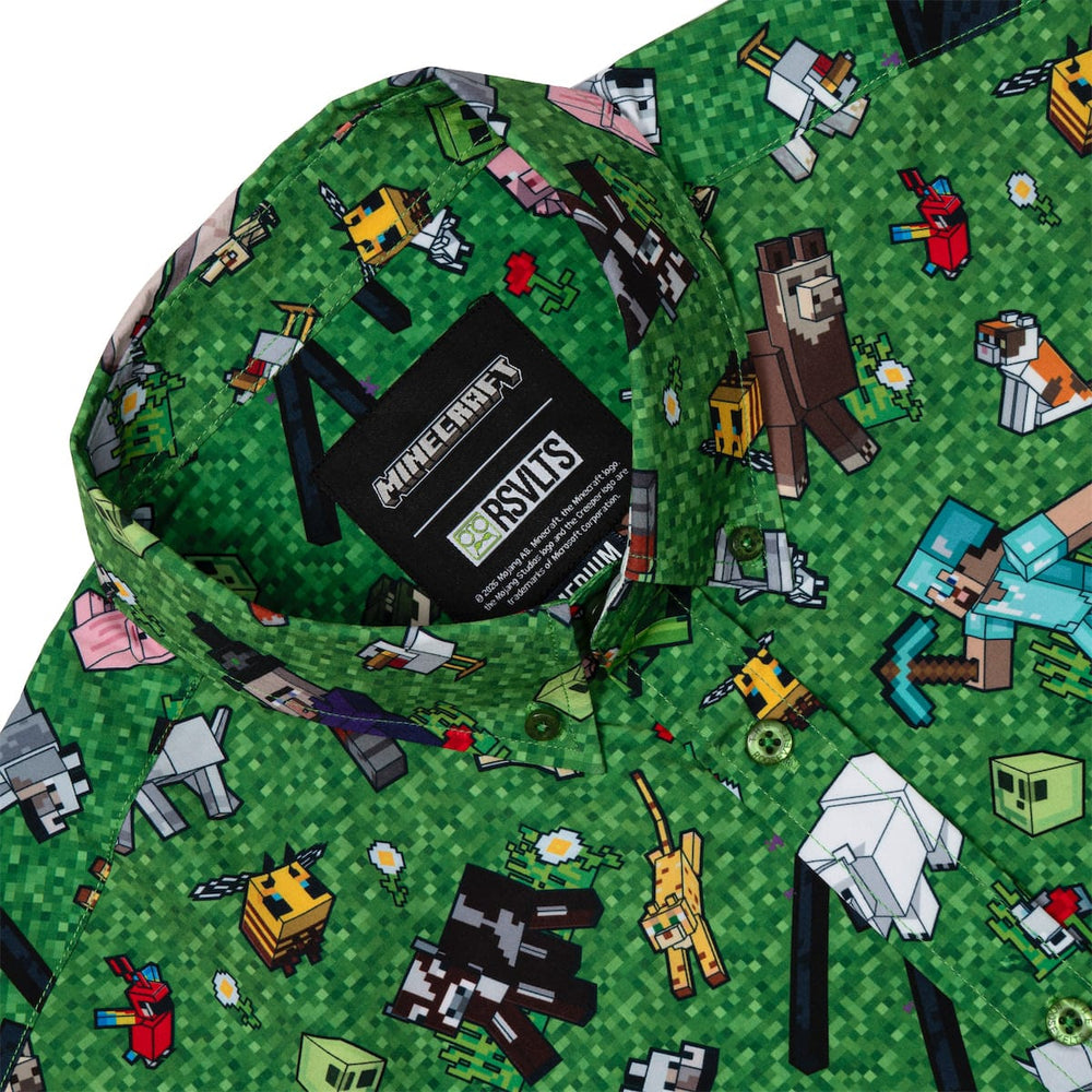 Minecraft "Overworld Odyssey" – KUNUFLEX Short Sleeve Shirt - Image 6