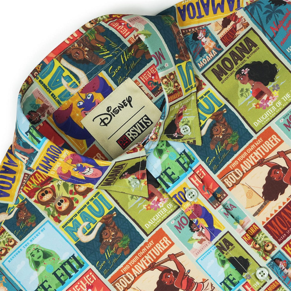 Disney’s Moana "The Ocean Is Calling" – KUNUFLEX Short Sleeve Shirt - Image 6