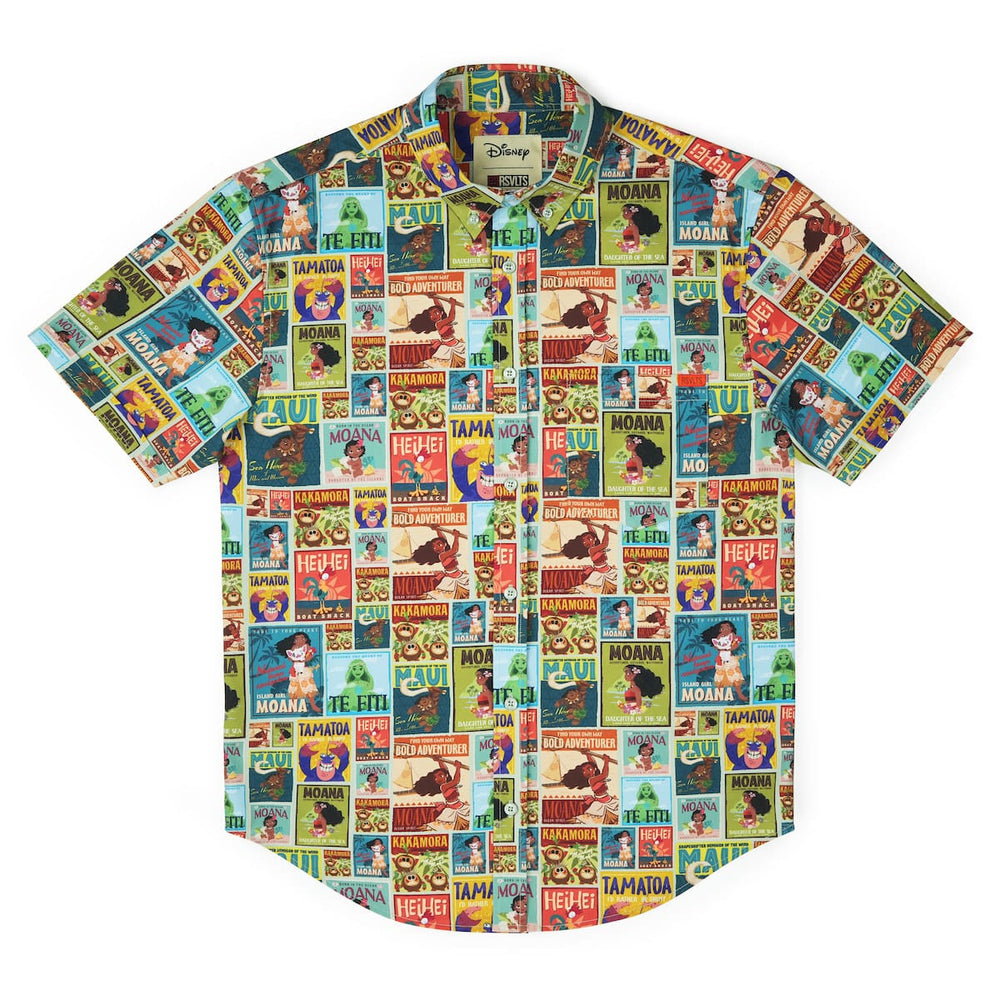 Disney’s Moana "The Ocean Is Calling" – KUNUFLEX Short Sleeve Shirt - Image 5
