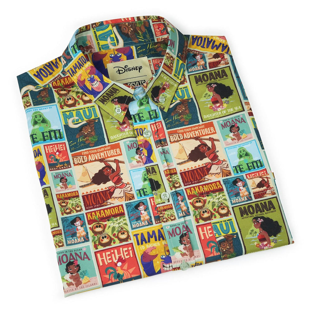 Disney’s Moana "The Ocean Is Calling" – KUNUFLEX Short Sleeve Shirt - Image 8