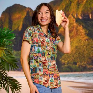 Disney’s Moana "The Ocean Is Calling" – Women's KUNUFLEX Short Sleeve Shirt