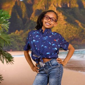 Disney’s Moana "I’d Rather Be Shiny" – Youth KUNUFLEX Short Sleeve Shirt