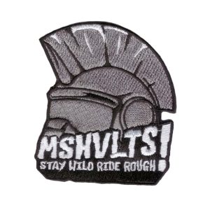 "Stay Wild Helmet" – Patch