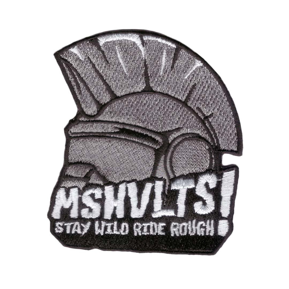 "Stay Wild Helmet" – Patch