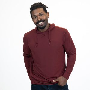Crimson Cooler – Performance Hoodie