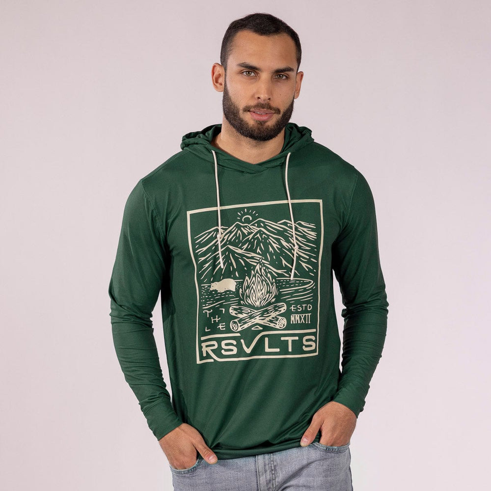 RSVLTS MTNS (Alpine Green) – Performance Hoodie - Image 3