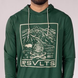 RSVLTS MTNS (Alpine Green) – Performance Hoodie