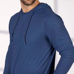 Static Slate Surge – Performance Hoodie