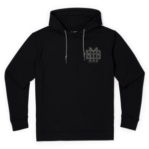 The Monogram (Black) – Performance Hoodie