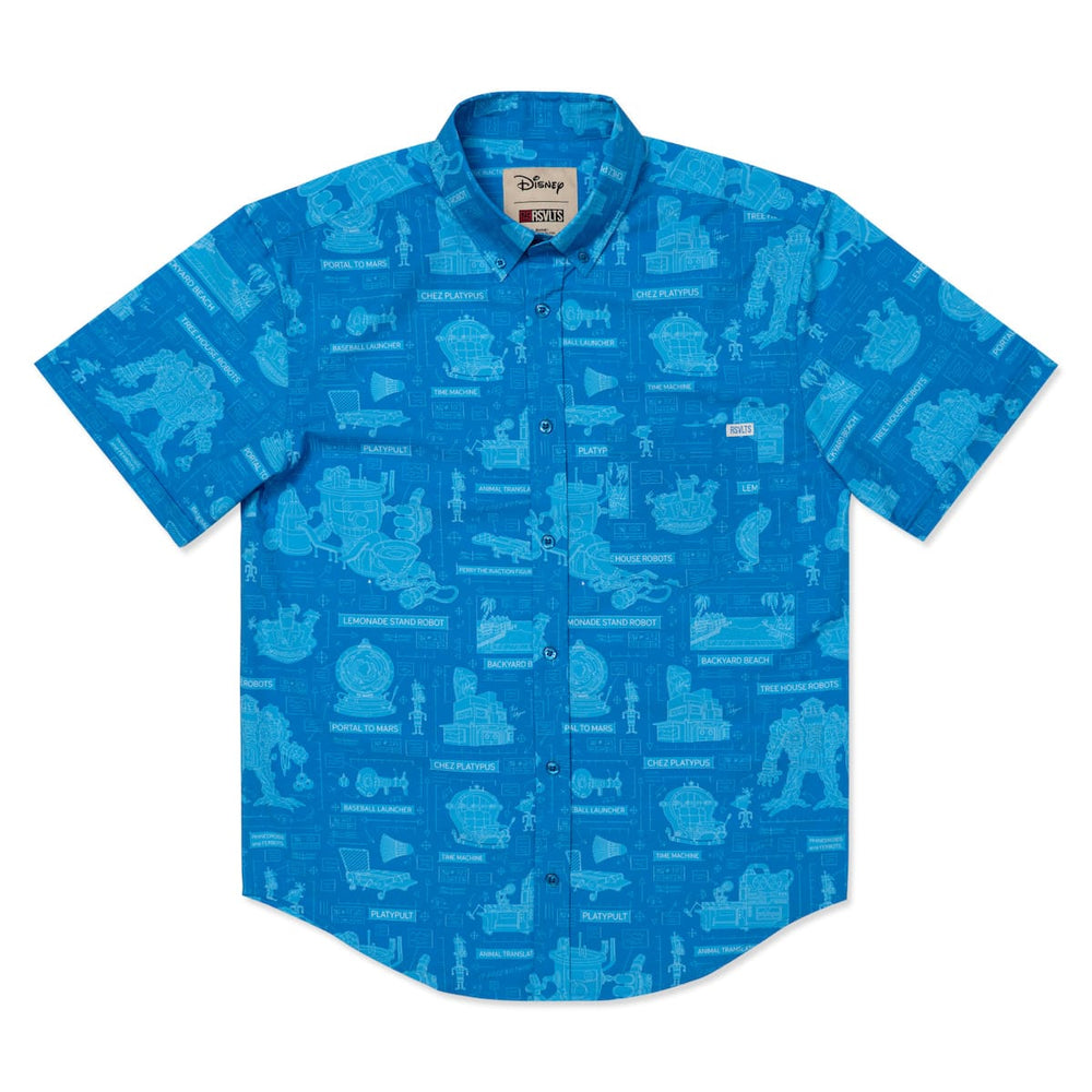 Disney’s Phineas and Ferb "Backyard Blueprints" – KUNUFLEX Short Sleeve Shirt - Image 5