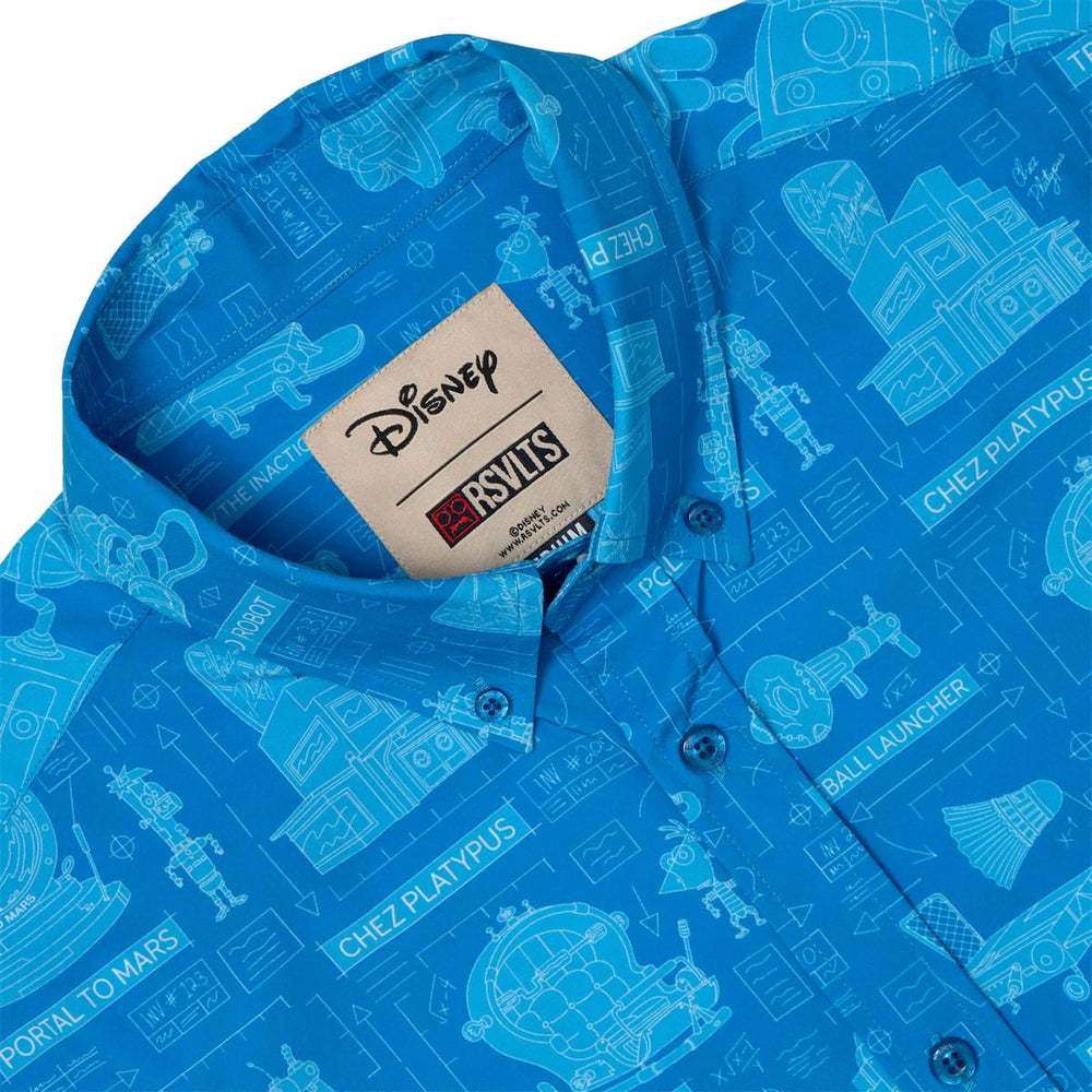 Disney’s Phineas and Ferb "Backyard Blueprints" – KUNUFLEX Short Sleeve Shirt - Image 6
