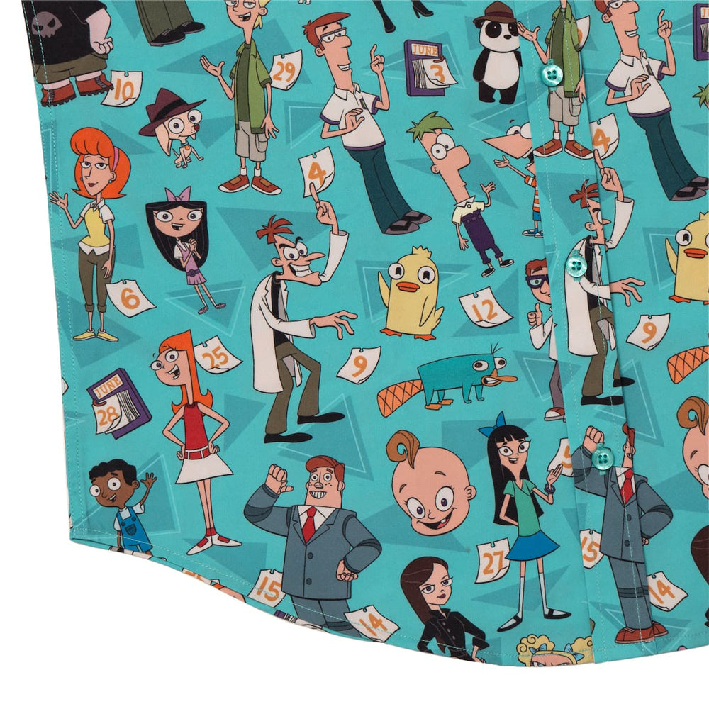 Disney’s Phineas and Ferb "Citizens of Danville" – KUNUFLEX Short Sleeve Shirt - Image 7