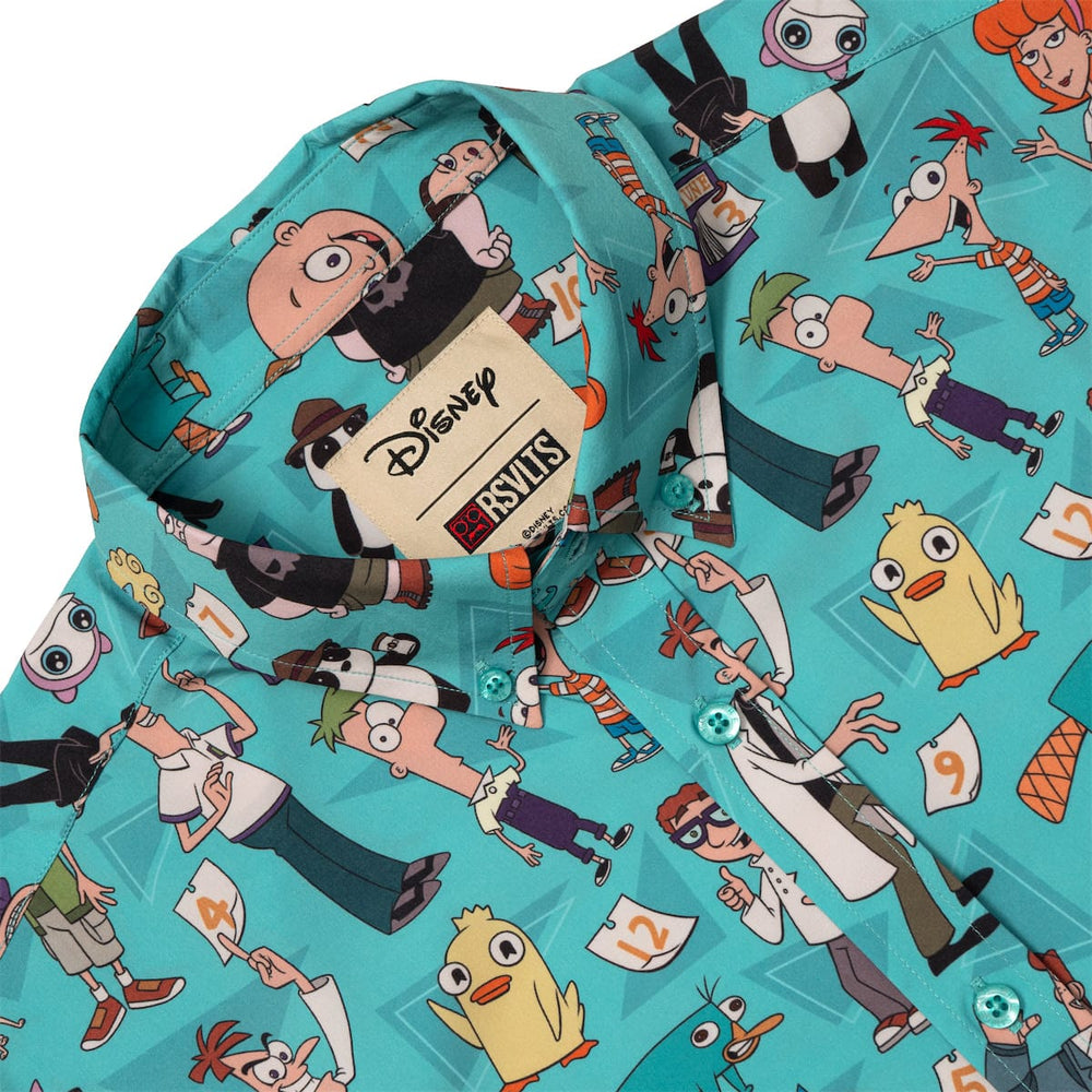 Disney’s Phineas and Ferb "Citizens of Danville" – KUNUFLEX Short Sleeve Shirt - Image 6