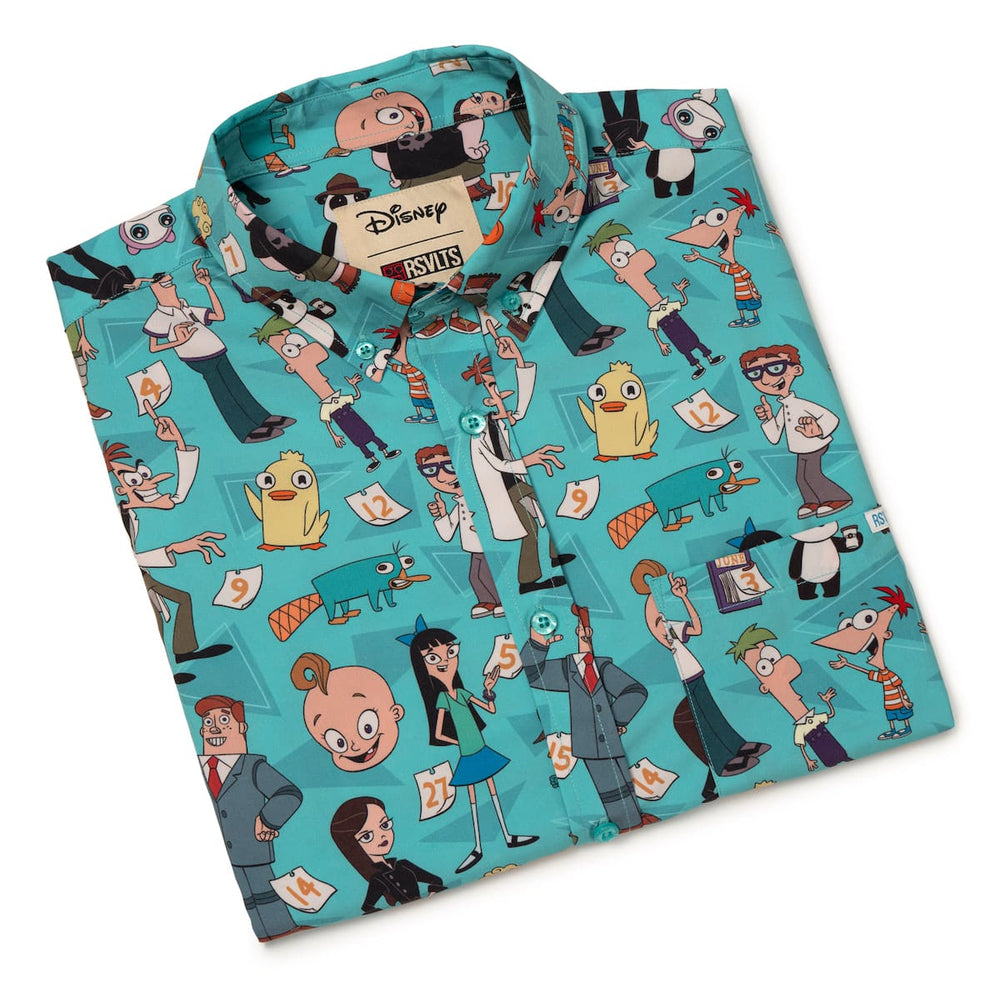 Disney’s Phineas and Ferb "Citizens of Danville" – KUNUFLEX Short Sleeve Shirt - Image 8