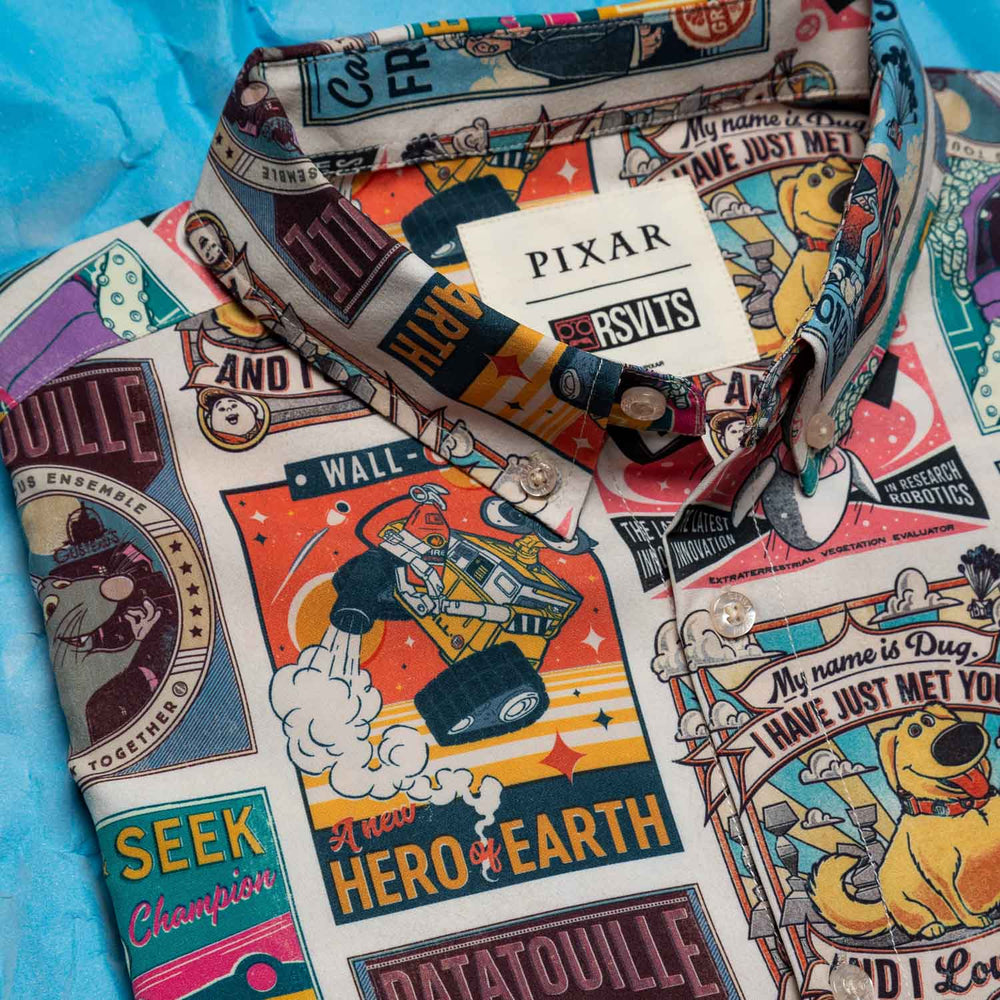 Pixar Fest "Posters" – KUNUFLEX Short Sleeve Shirt - Image 5