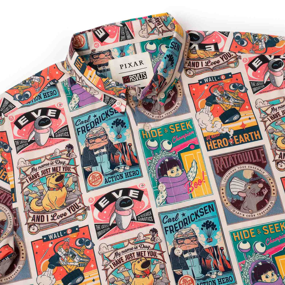 Pixar Fest "Posters" – KUNUFLEX Short Sleeve Shirt - Image 4