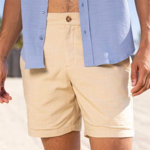 Khaki – Bamboo Resort Shorts