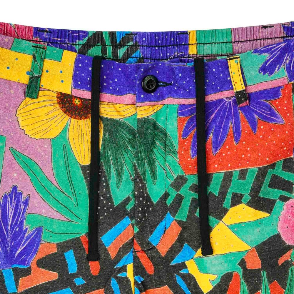 Max Floral – Bamboo Resort Shorts - Image 5