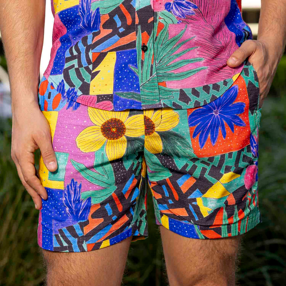 Max Floral – Bamboo Resort Shorts
