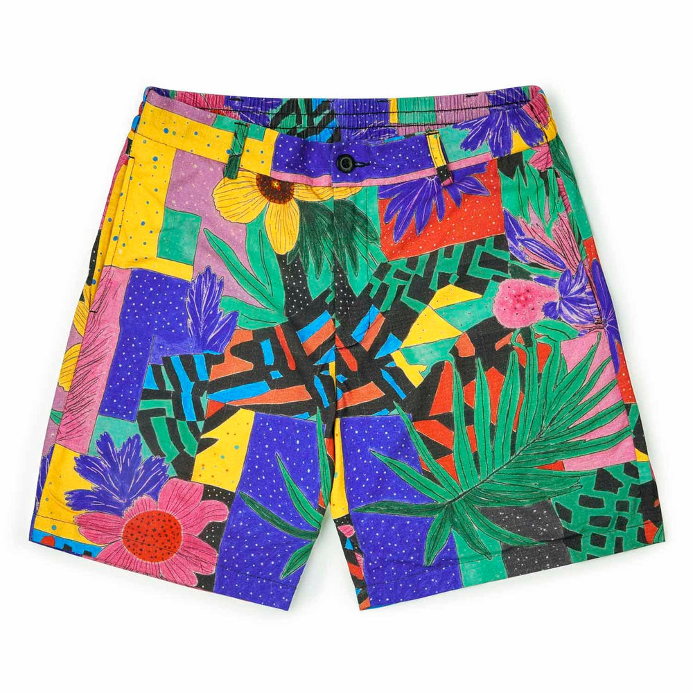 Max Floral – Bamboo Resort Shorts - Image 2