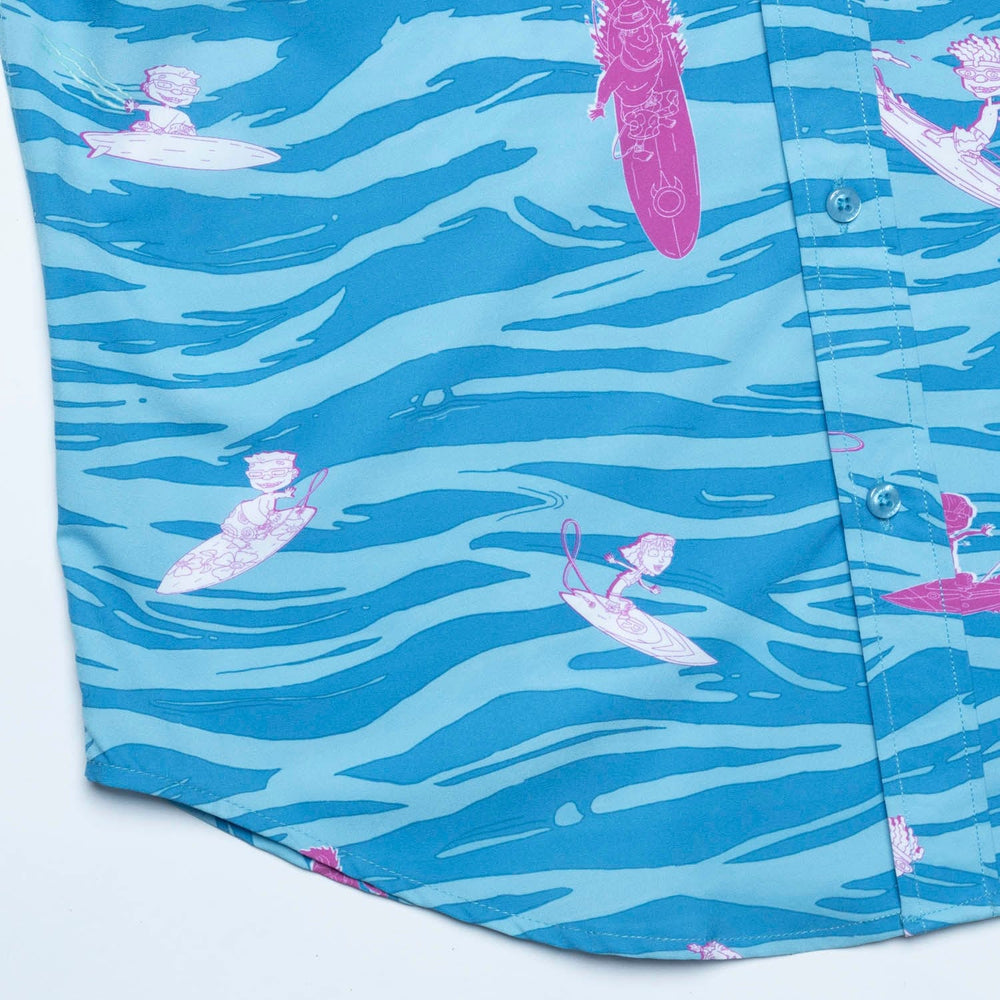 Rocket Power "Party Wave" – KUNUFLEX Short Sleeve Shirt - Image 8