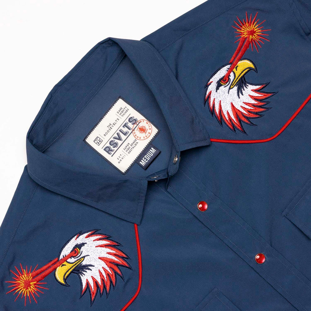 Red Glare – Roper Short Sleeve Shirt - Image 4