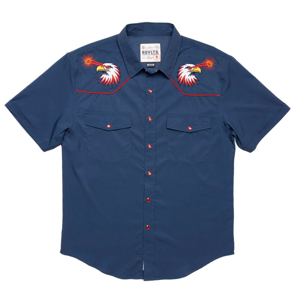 Red Glare – Roper Short Sleeve Shirt - Image 6
