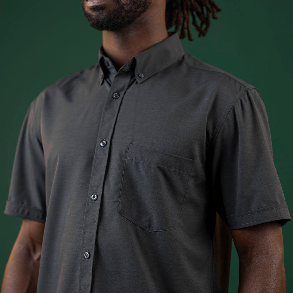 Blackened Pearl – KUNUFLEX Short Sleeve Shirt - Image 4