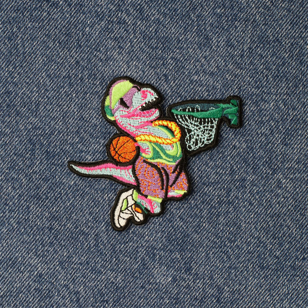 "Dunking' Dino" – Patch - Image 2