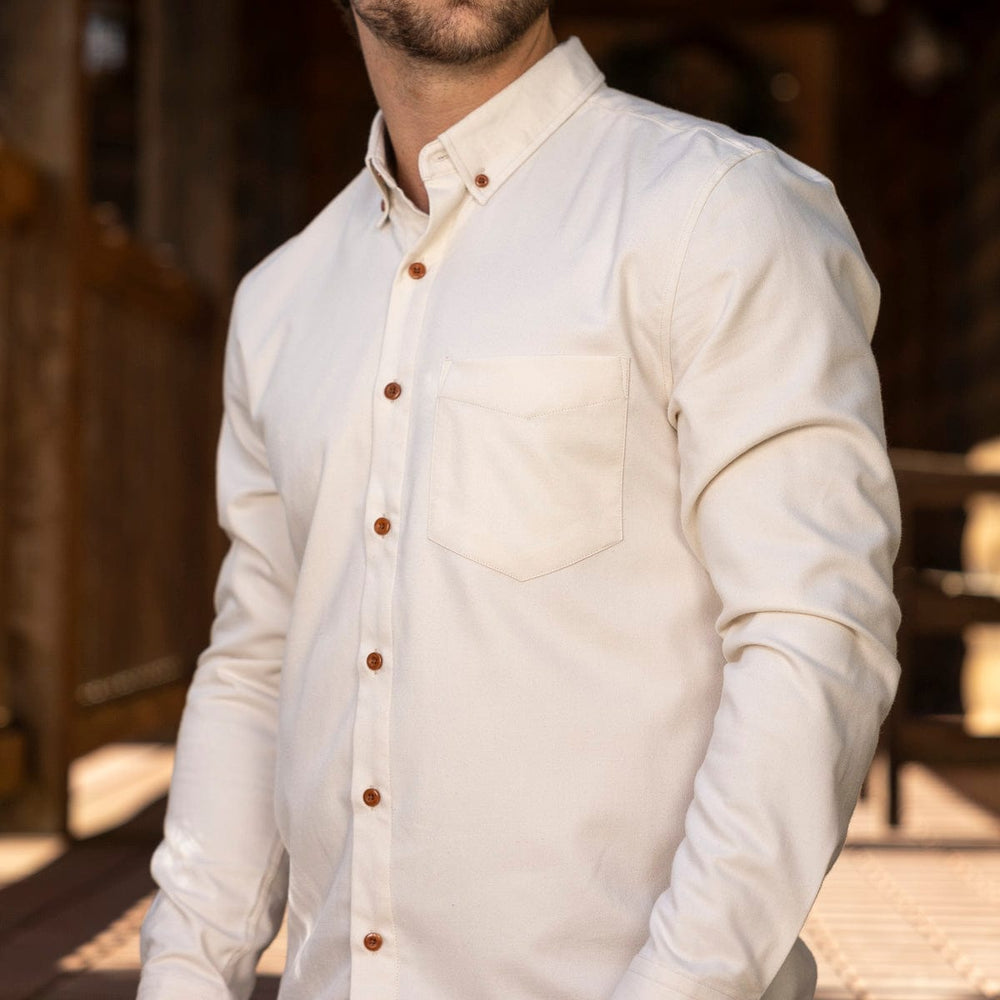 That’s Bone – BorlandFlex™ Long Sleeve Flannel (2024 Fit) - Image 3