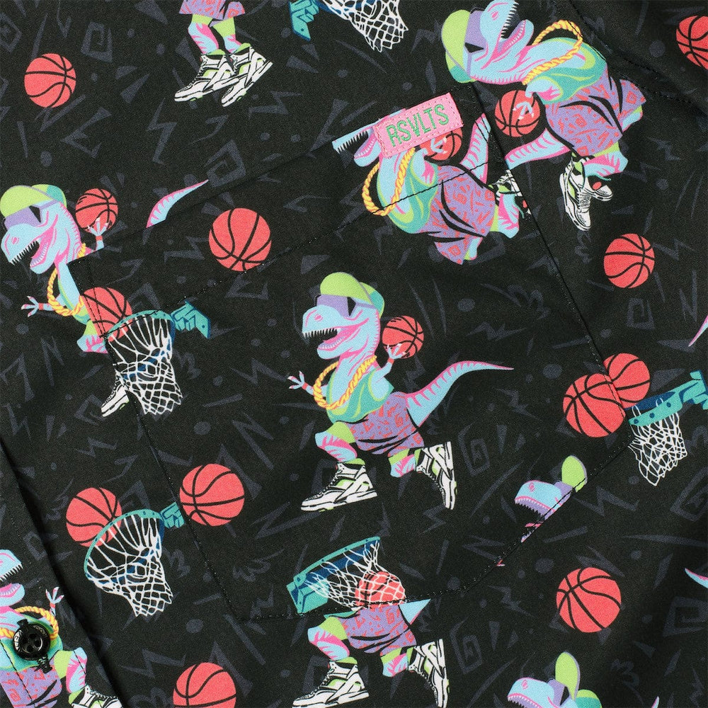 ‘90s Retro "Dino Dunks" – KUNUFLEX Short Sleeve Shirt - Image 6