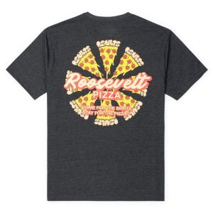 Roosevelt Pizza Crewneck Tee