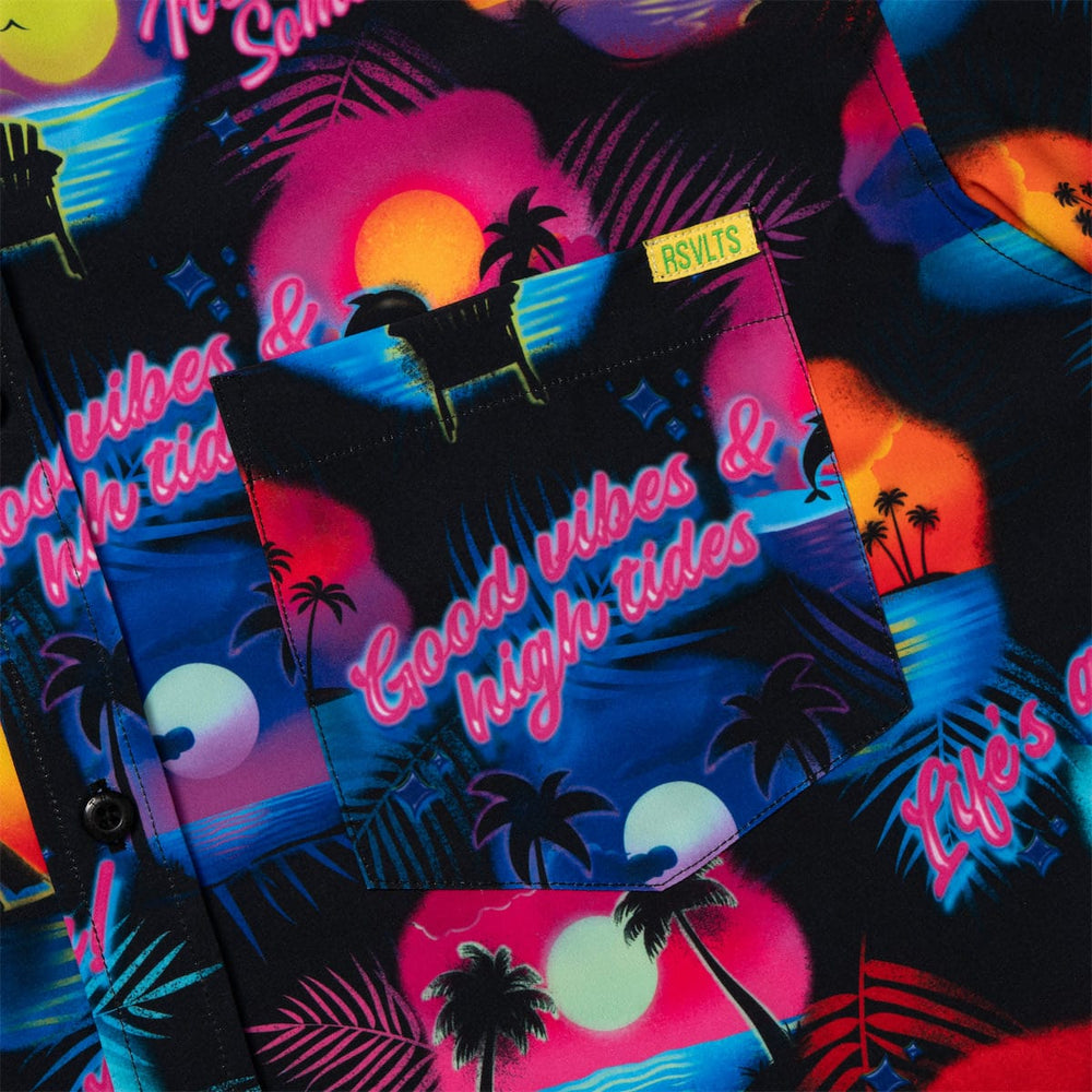 Airbrush Tropic – KUNUFLEX Short Sleeve Shirt - Image 2